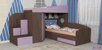 Детская кровать-шкаф Кадет-2, корпус Бодего, фасад Ирис в Ростове-на-Дону
