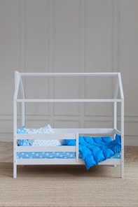 Кровать детская Домик, цвет белый в Батайске