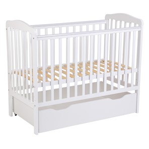 Кроватка для новорожденных POLINI Kids Simple 310-01 Белый в Ростове-на-Дону