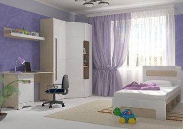 Детская комната для девочки Палермо-Юниор, вариант 2 без вставок в Батайске