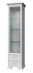 Шкаф-витрина Грация ШР-1, белый, 1 стекло, 420 в Шахтах