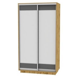 Шкаф 2-дверный Весенний HK1, 2155х1200х600 (D2D2), ДВ-Графит в Шахтах