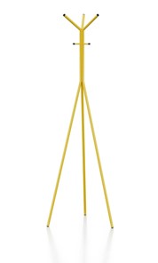 Вешалка для одежды Крауз-11, цвет желтый в Таганроге