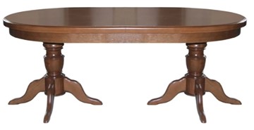 Деревянный стол на кухню 2,0(2,5)х1,1 на двух тумбах, (патина) в Шахтах
