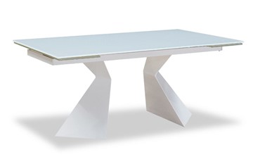 Обеденный раздвижной стол CT992 белый (180) в Шахтах