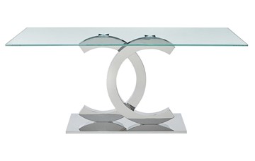 Стеклянный стол FT-151 (180) прозрачный в Шахтах