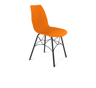 Кухонный стул SHT-ST29/S107 (оранжевый ral2003/черный муар) в Шахтах