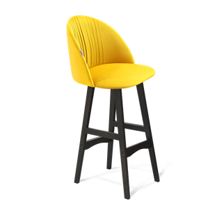 Барный стул SHT-ST35-1 / SHT-S65 (имперский жёлтый/венге) в Шахтах