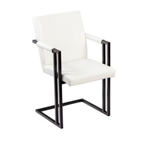 Обеденный стул Бруно, Черный/Аттика белый в Таганроге