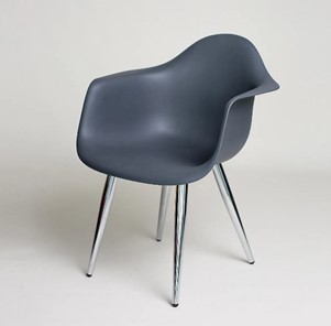 Обеденный стул derstuhl DSL 330 Milan (Темно-серый) в Шахтах