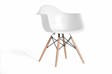 Обеденный стул DSL 330 Wood (белый) в Шахтах