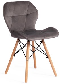 Кухонный стул STUTTGART (mod. 74) 50х47х73 серый (HLR 24)/натуральный арт.17222 в Батайске