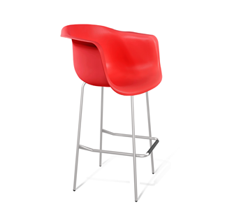 Барный стул SHT-ST31/S29 (красный/хром лак) в Шахтах