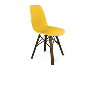 Обеденный стул Sheffilton SHT-ST29/S70 (желтый ral 1021/темный орех/черный) в Таганроге