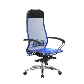 Кресло компьютерное Samurai S-1.04, синий в Шахтах