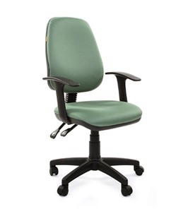 Компьютерное кресло CHAIRMAN 661 Ткань стандарт 15-158 зеленая в Новочеркасске