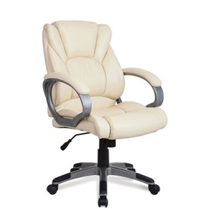 Офисное кресло BRABIX "Eldorado EX-504", экокожа, бежевое, 531167 в Шахтах