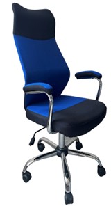 Кресло для компьютера C168 синий в Ростове-на-Дону