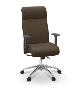 Офисное кресло Dark (подлокотники 3D) экокожа премиум / коричневая CN1116 в Шахтах