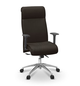 Кресло в офис Dark (подлокотники 3D) экокожа премиум / темно-коричневая CN1113 в Шахтах