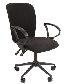 Кресло компьютерное CHAIRMAN 9801 BLACK, черное в Шахтах