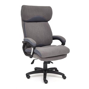 Кресло компьютерное DUKE флок/ткань, серый/серый, 29/TW-12 арт.14039 в Батайске