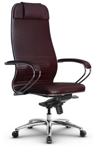 Кресло офисное Metta L 1m 38K2/K мультиблок, нижняя часть 17838 бордовый в Шахтах