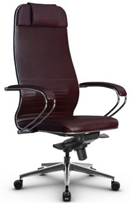 Кресло офисное Metta L 1m 38K2/K мультиблок, нижняя часть 17839 бордовый в Шахтах