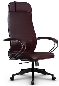 Кресло офисное Metta L 1m 38K2/K топган, нижняя часть 17832 бордовый в Шахтах