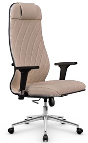 Кресло офисное Мetta L 1m 40M/2D Infinity Easy Clean (MPES) топган OMS, нижняя часть 17853 темно-бежевый в Шахтах