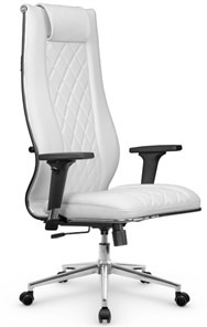 Офисное кресло МЕТТА L 1m 50M/2D Infinity Easy Clean топган, нижняя часть 17852 белый в Шахтах