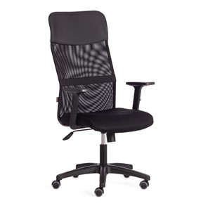 Кресло компьютерное PRACTIC PLT ткань/кож/зам, черный, арт.20536 в Шахтах