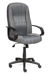 Офисное кресло СН833 ткань/сетка, серая/серая, арт.10327 в Шахтах