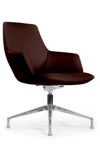 Кресло в офис Spell-ST (С1719), темно-коричневый в Шахтах