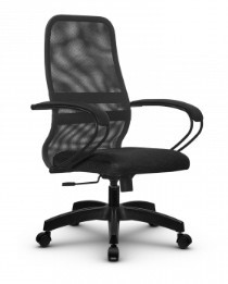 Офисное кресло SU-CK130-8 PL темно-серый/черный в Шахтах