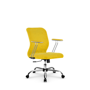 Кресло SU-Mr-4/подл.078/осн.003 желтый в Шахтах