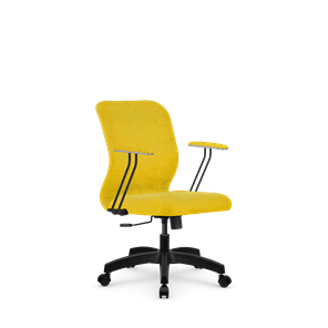 Кресло компьютерное SU-Mr-4/подл.079/осн.001 желтый в Шахтах
