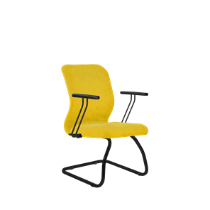 Кресло компьютерное SU-Mr-4/подл.109/осн.008 желтый в Шахтах