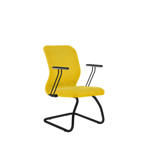 Офисное кресло SU-Mr-4/подл.110/осн.008 желтый в Ростове-на-Дону
