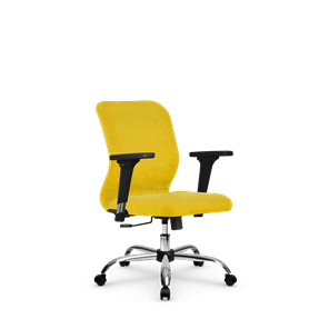 Офисное кресло SU-Mr-4/подл.200/осн.003 желтый в Ростове-на-Дону