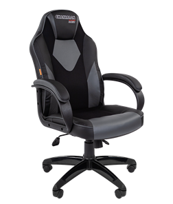 Кресло офисное CHAIRMAN GAME 17, цвет черный / серый в Таганроге