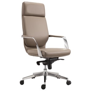 Офисное кресло BRABIX PREMIUM "Resonance EX-755", мультиблок, алюминий, экокожа, бежевое, 532487 в Таганроге