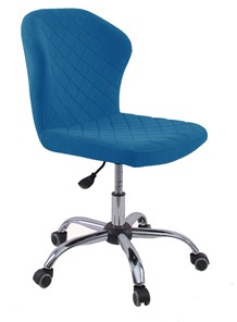 Кресло в офис KD-31, микровелюр B8 blue в Батайске