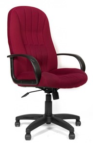 Кресло CHAIRMAN 685, ткань TW 13, цвет бордо в Шахтах