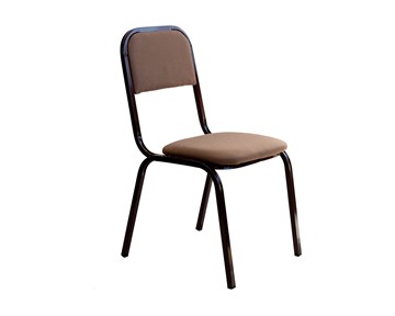 Офисный стул M2 См03, Ткань коричневая/Опоры черные в Шахтах
