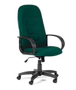 Кресло офисное CHAIRMAN 727 ткань ст., цвет зеленый в Шахтах