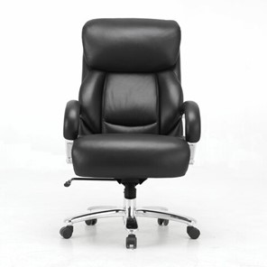 Кресло компьютерное Brabix Premium Pride HD-100 (натуральная кожа, черное) 531940 в Шахтах