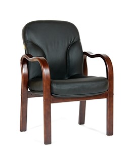 Кресло CHAIRMAN 658 Натуральная кожа черный в Батайске