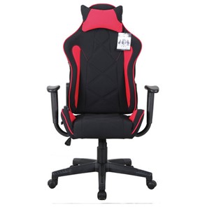 Компьютерное кресло Brabix GT Racer GM-100 (подушка, ткань, черное/красное) 531820 в Шахтах