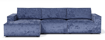 Угловой диван с оттоманкой Лофт 357х159х93 (Ремни/Тик-так) в Каменск-Шахтинском